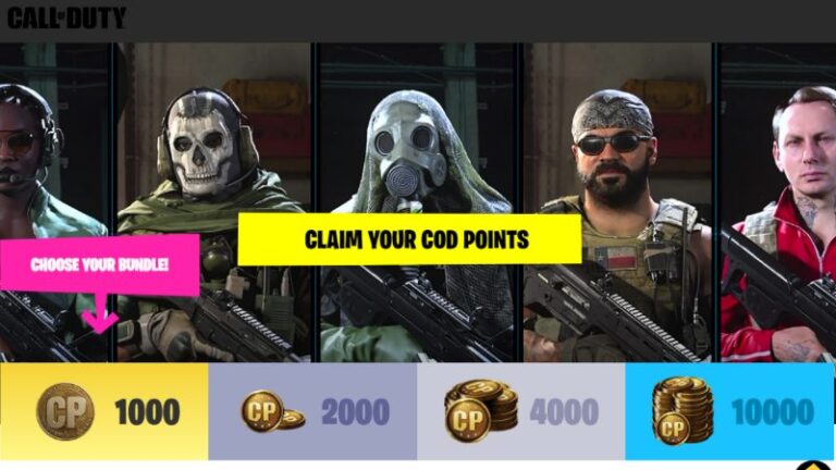 Codfreezone.com To Get Free CP COD Mobile