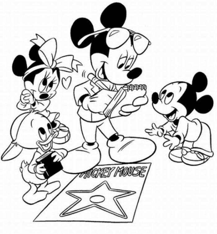 Disney Mickey Mouse Clubhouse Coloring Pages