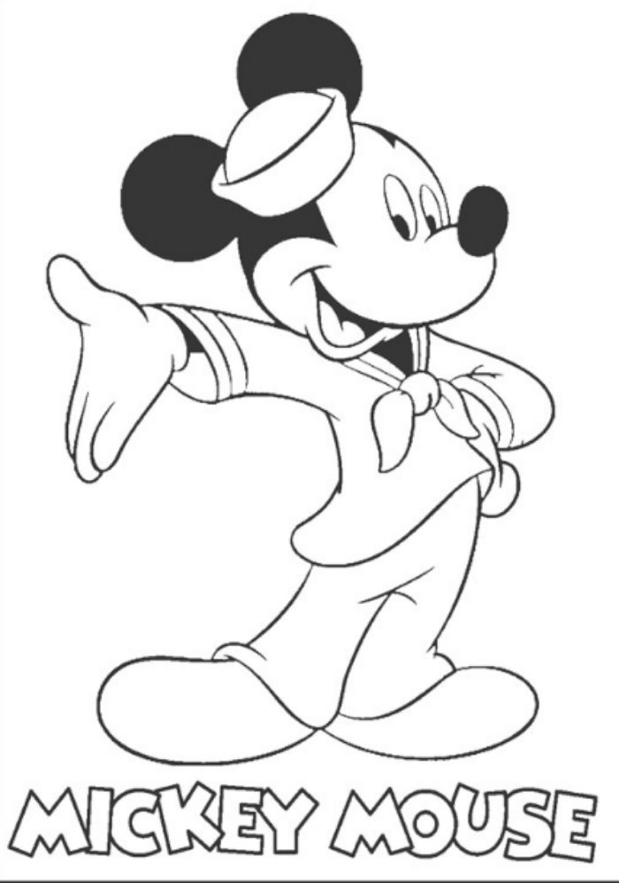 Mickey Mouse Clubhouse Printable Coloring Pages