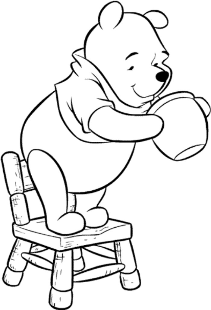 Printable Coloring Pages Winnie The Pooh