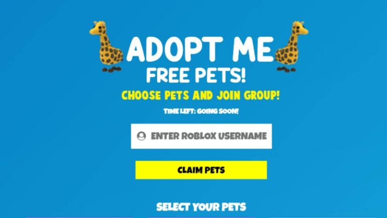 Rbxpets.xyz To Get Free Pets Roblox on Robux pets
