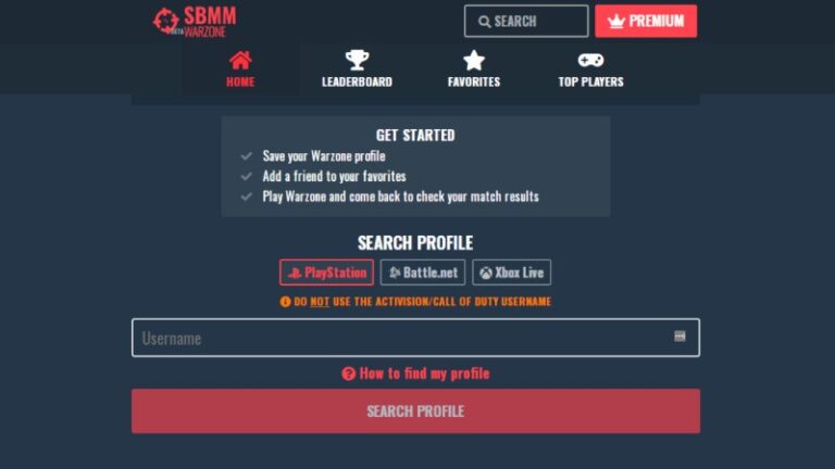 Sbmmwarzone.com To see Your Statistic Call Of Duty Warzone