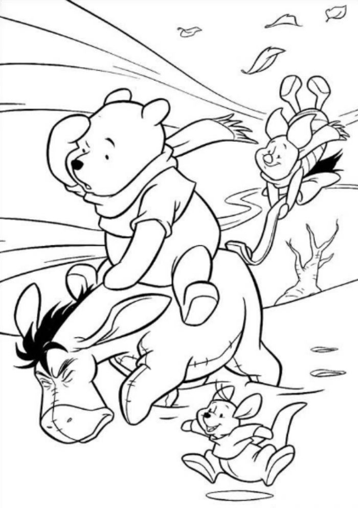 Winnie The Pooh Color Pages