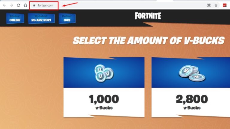 Fortzar.com Free Vbucks