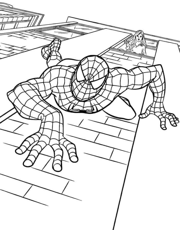coloring pages for kids spiderman coloring pages for kids spiderman