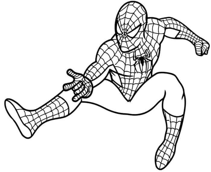 coloring pages of spiderman coloring pages of spiderman
