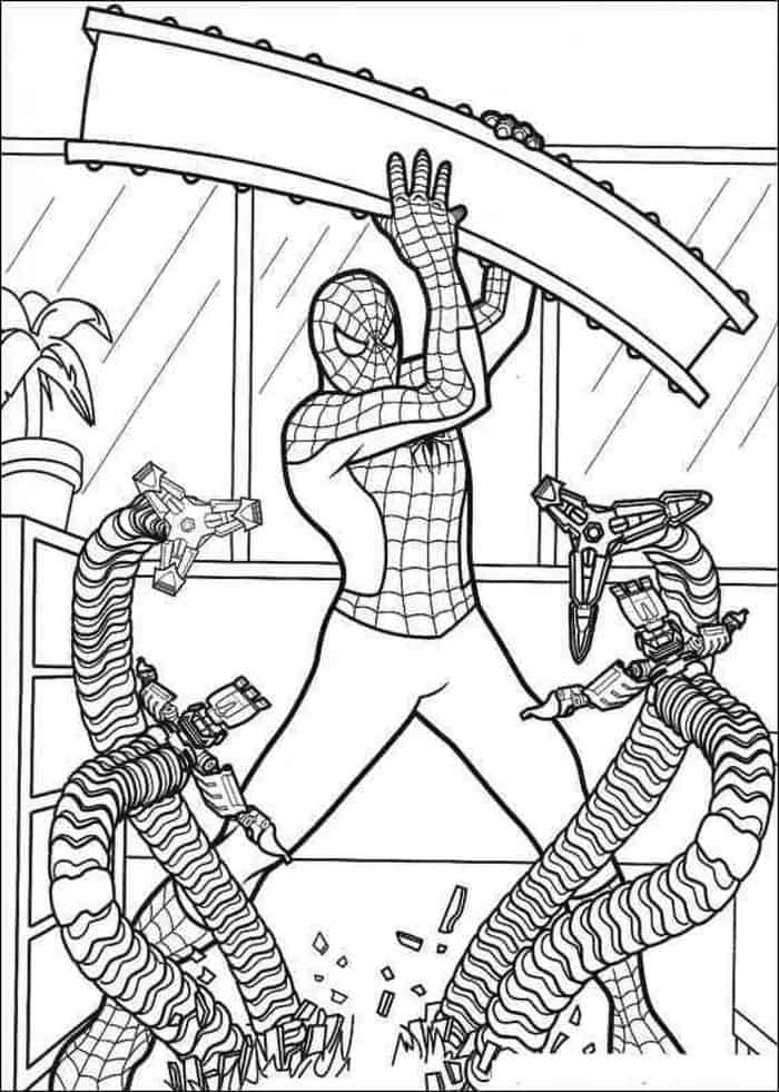 coloring pages spiderman coloring pages spiderman