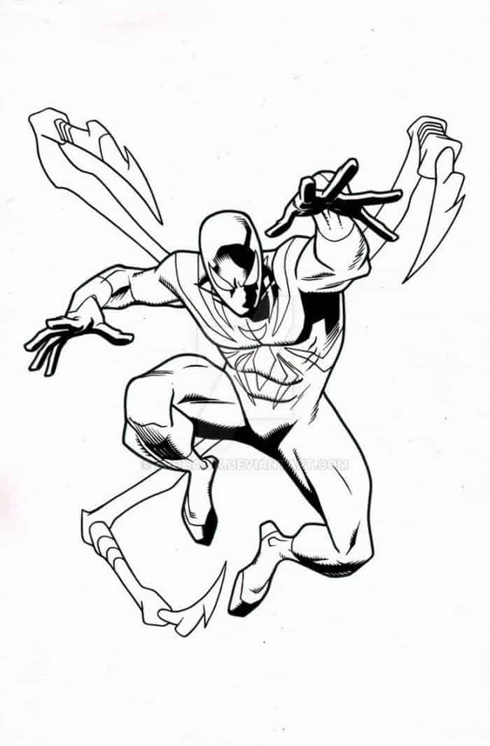 iron spiderman coloring pages iron spiderman coloring pages