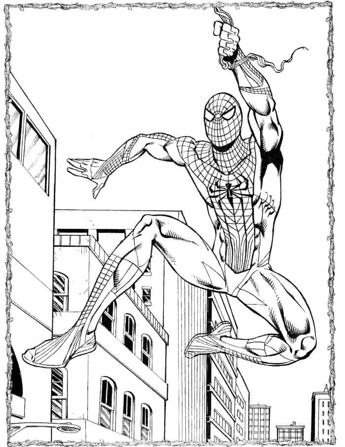 spiderman coloring pages for adults spiderman coloring pages for adults