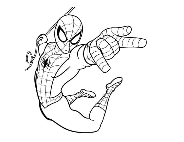 spiderman coloring pages for preschoolers spiderman coloring pages for preschoolers
