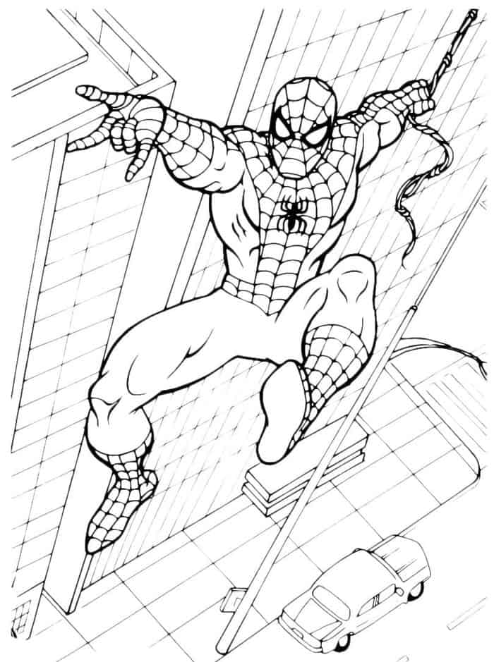 spiderman coloring pages printable spiderman coloring pages printable