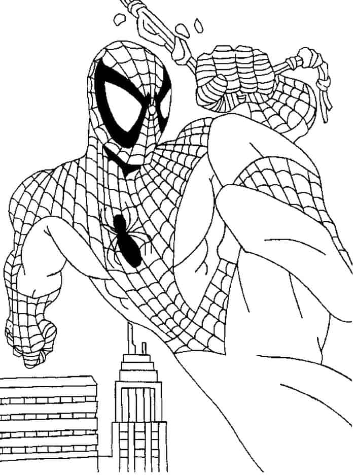 spiderman comics coloring pages spiderman comics coloring pages