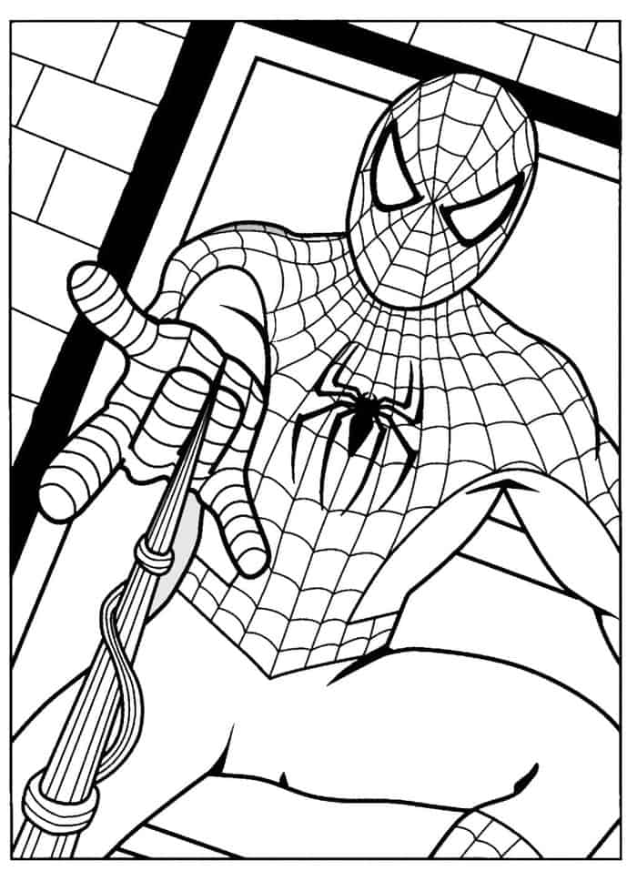 spiderman printable coloring pages spiderman printable coloring pages