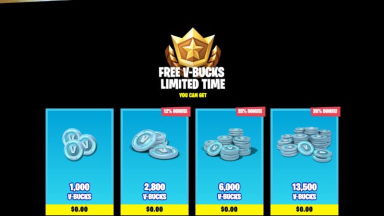 Using Chapter3gift com to Get V Bucks Fortnite