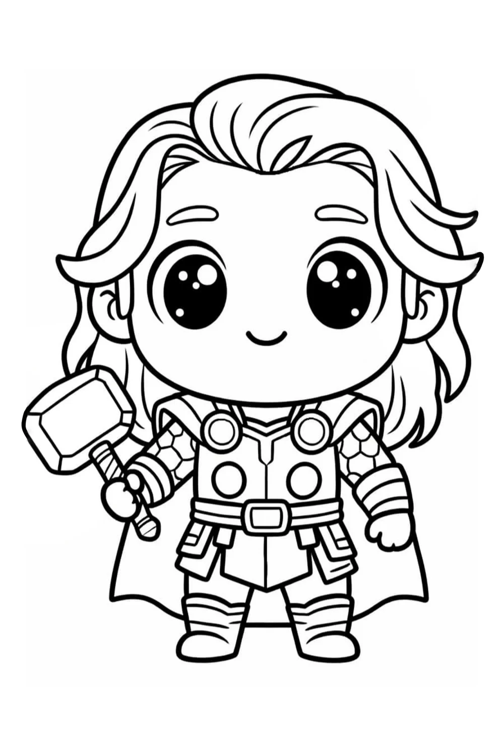 Easysuperherothorcoloringpagesdownload Easysuperherothorcoloringpagesdownload