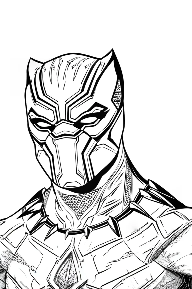 Black Panther Coloring Pages