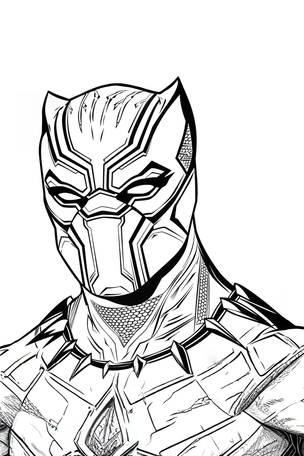Black Panther Coloring Pages