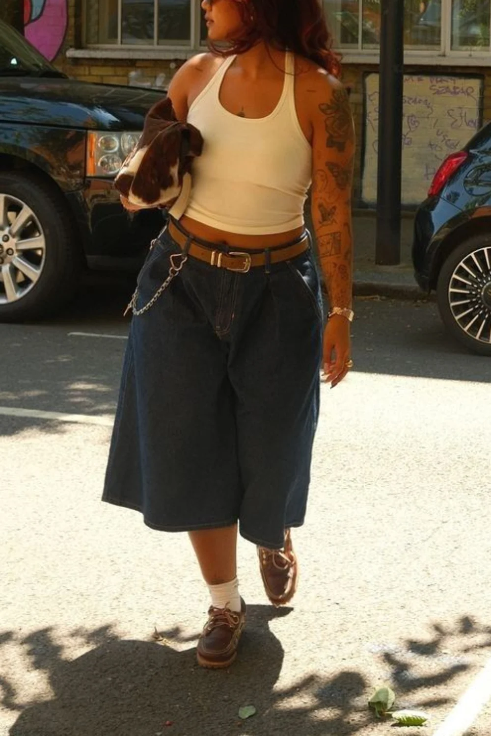Baggy jorts outfit
