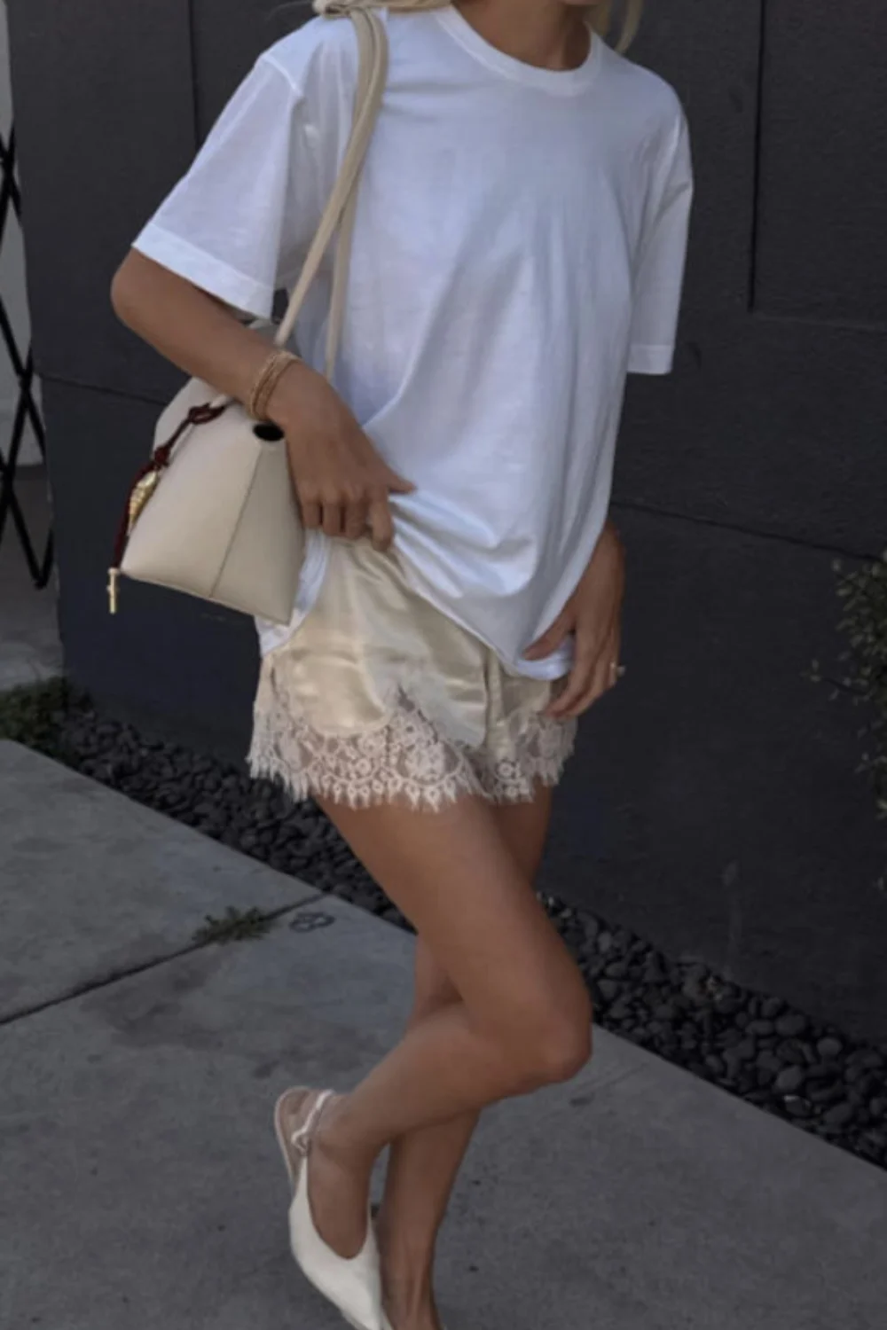 Lace shorts outfit tips Lace shorts outfit tips