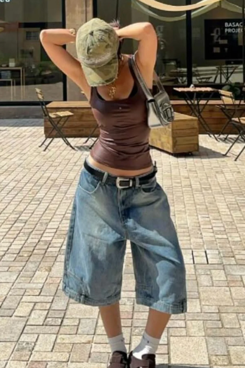 Long jorts outfits