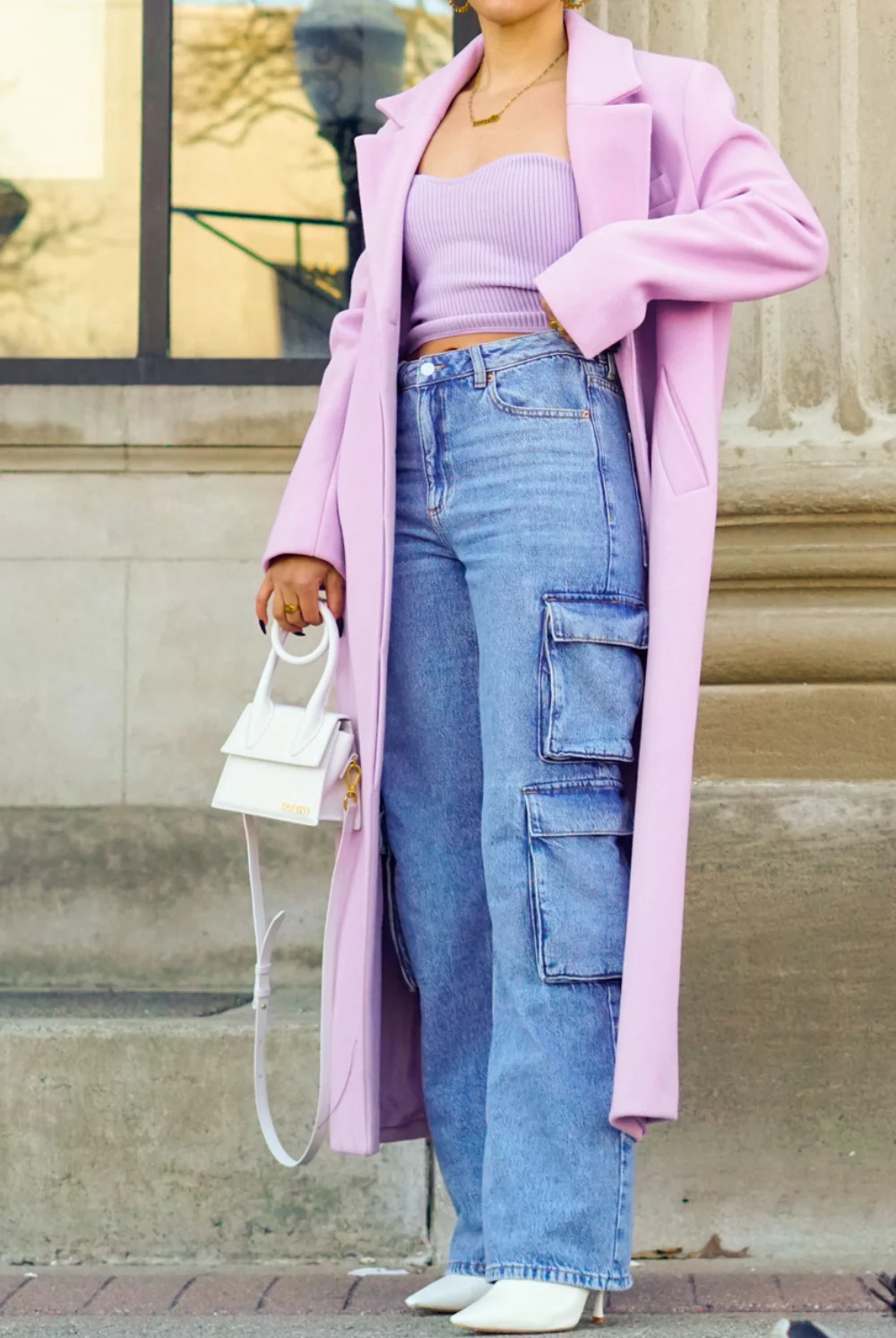cargo jeans aesthetic outfit
