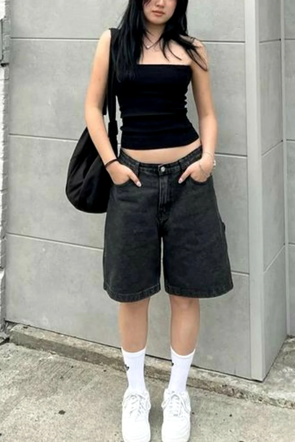 jorts going out outfits