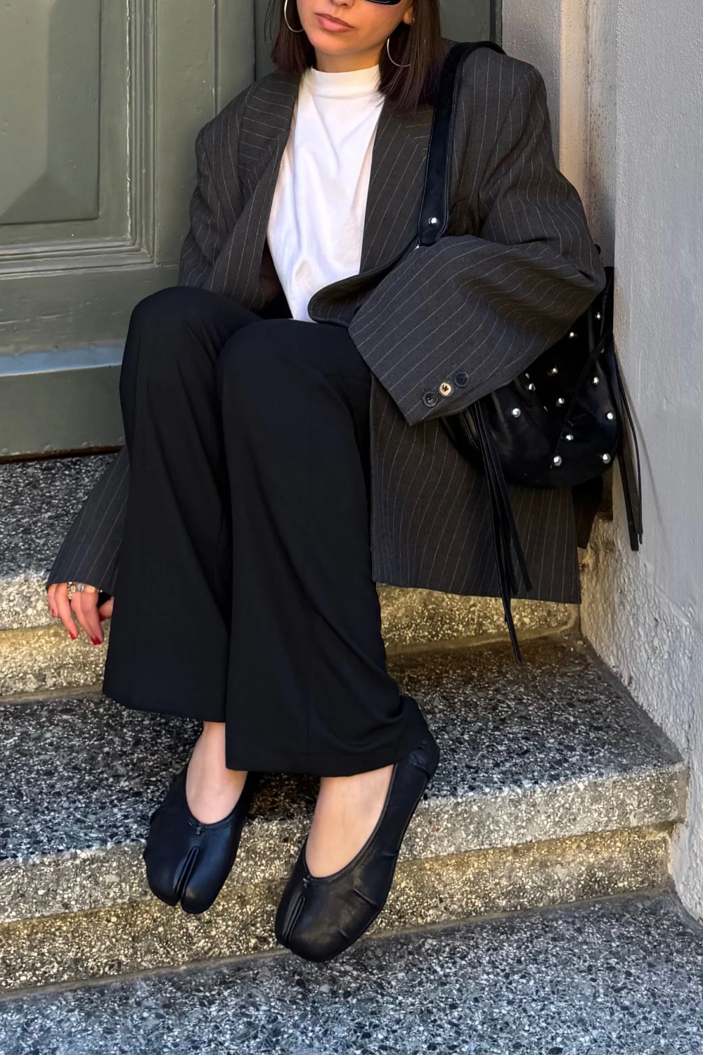 tabi shoes outfit casual aesthetic