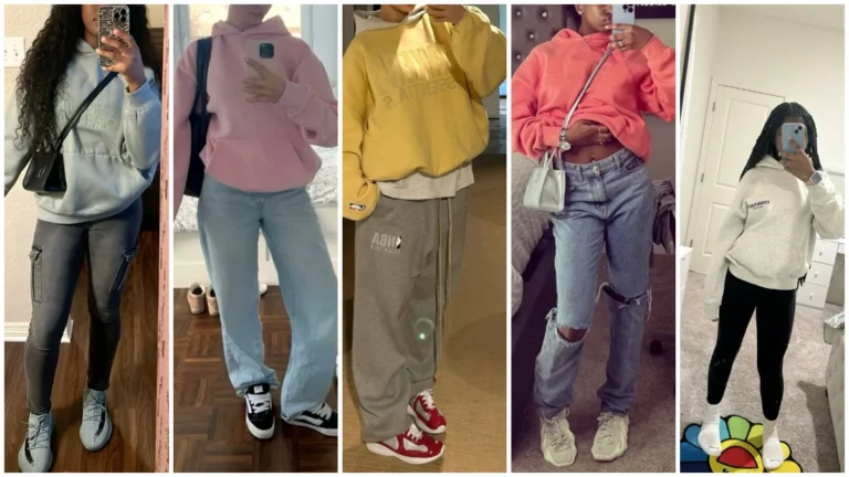 23 Essentials Hoodie Outfit Ideas