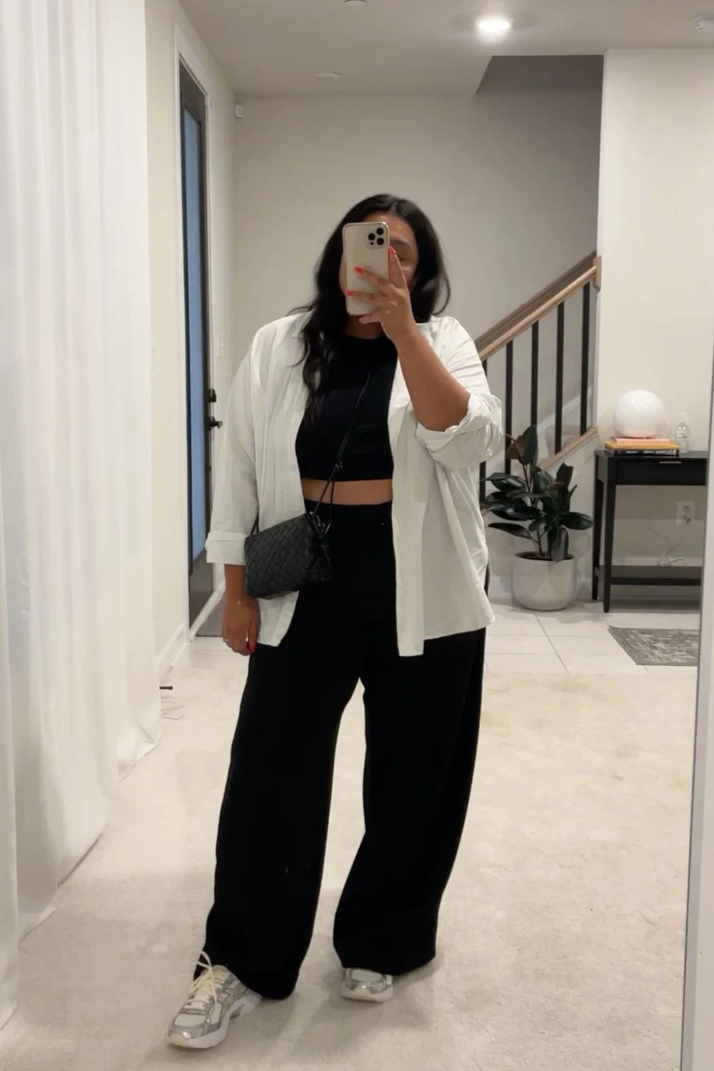 minimal asics outfit